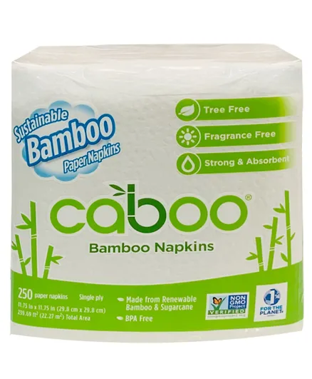 Caboo Paper Napkins - 250 Sheets