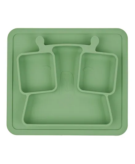 Babymoov Badabulle Non-Slip Compartment Plate