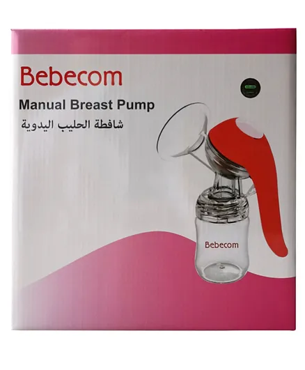 Bebecom Manual Breast Pump - White