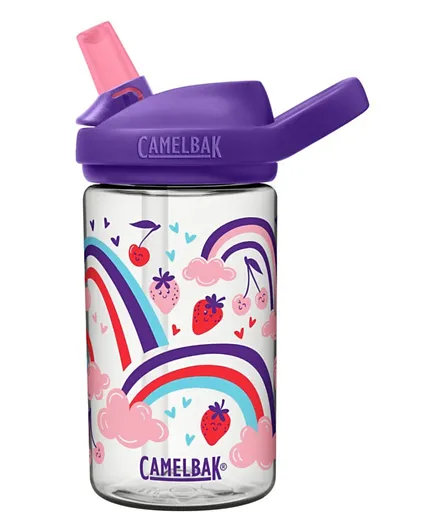 CamelBak Eddy+ Water Bottle Berry Rainbow - 414mL