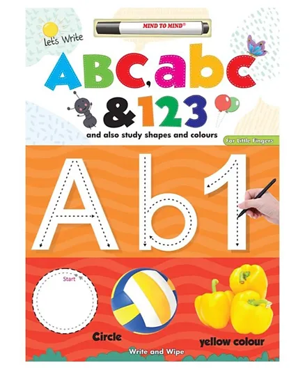 Lets Write ABC, abc & 123 - English