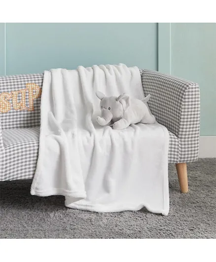 HomeBox Playland Blanket With Elephant Plush Toy