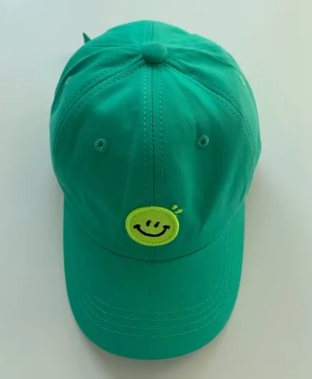 The Girl Cap Smiley Warm Cap - Green
