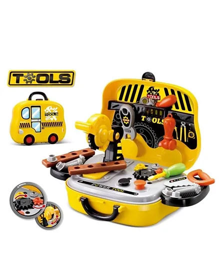 Little Angel Kids Toys Tools Kit Set - Yellow