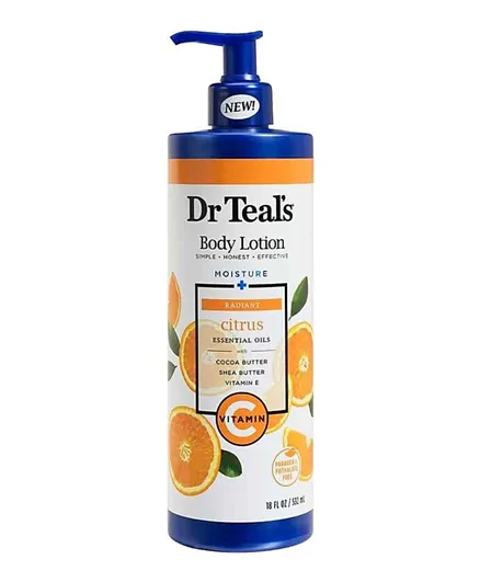 Dr Teals Body Lotion Citrus - 532mL