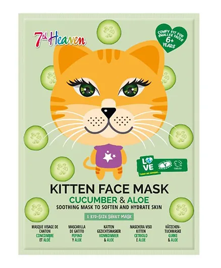 7th Heaven Kitten Face Sheet Mask