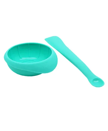 Marcus and Marcus Masher Spoon & Bowl Set- Blue