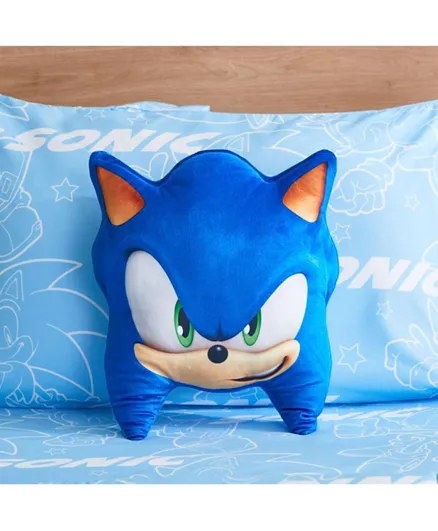 HomeBox Sonic The Hedgehog Shaped Cushion
