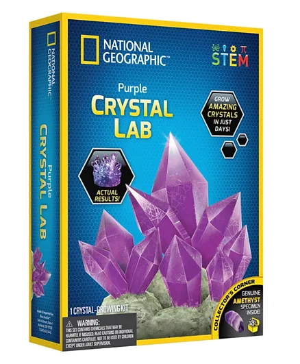 National Geographic Crystal Lab - Purple