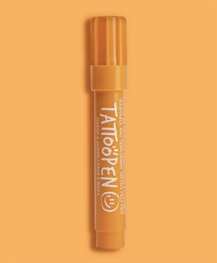 قلم وشم للأطفال من نيلماتيك - برتقالي
