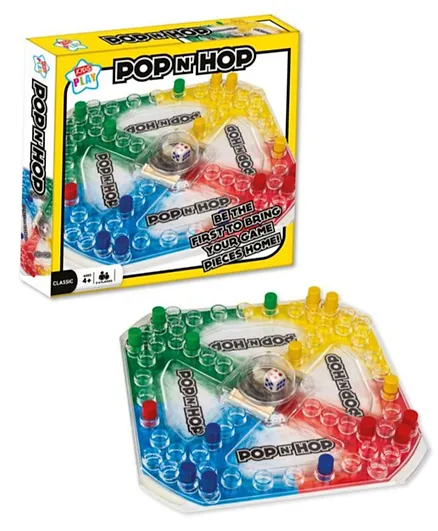 Design Group Act Pop N Hop Be the First to Bring Your Game - Multicolor