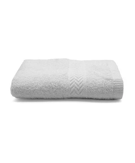 RISHAHOME 100% Cotton Face Towel - White