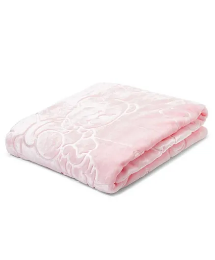 Little Angel Baby Blanket Ultra Silky Soft Premium Quality Reversible Blanket - Pink