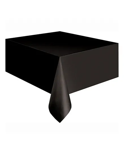 Unique  Plastic Table Cover - Black