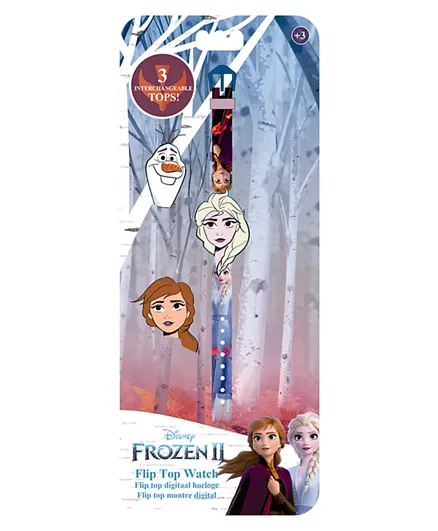 Disney Frozen Flip Top Watch - Blue