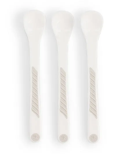 Twistshake Feeding Spoons White - 3 Pieces