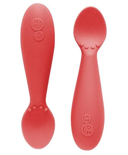 EZPZ Tiny Spoon Coral - Pack of 2