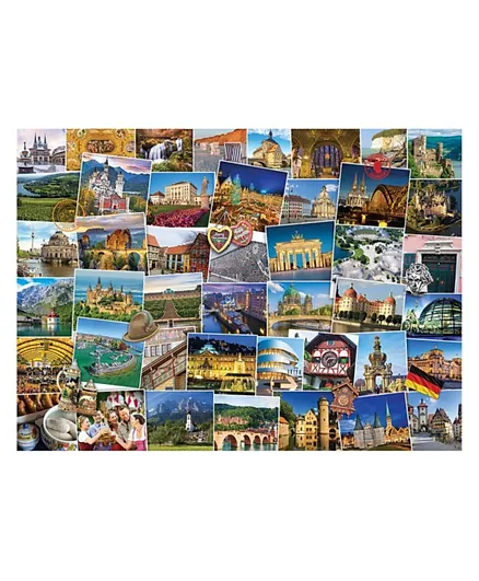 EuroGraphics Globetrotter Germany Puzzle - 1000 Pieces