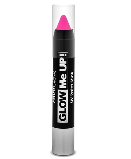 Paintglow UV Face Paint Stick Pink - 3.5 Grams
