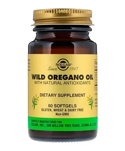 SOLGAR Wild Oregano Oil - 60 Softgels