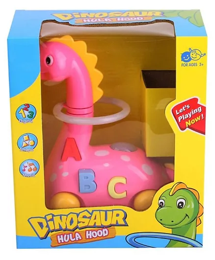 Generic Dinosaur with Light and Sound- Pink