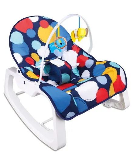 كرسي هزاز من عمر الولادة وحتى سن المشي من الملاك الصغير - أزرق