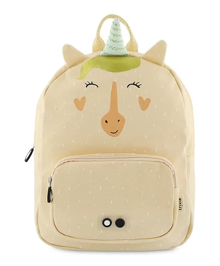 Trixie Mrs. Unicorn Backpack Cream - 12 Inch