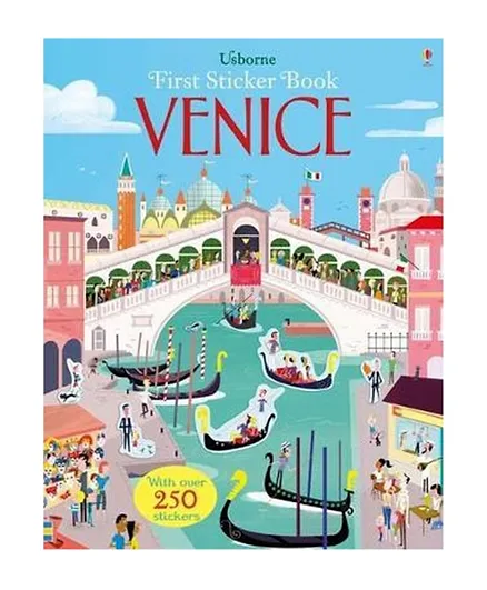 كتاب الملصقات الأول عن فينيسيا من فيرست - باللغة الإنجليزية