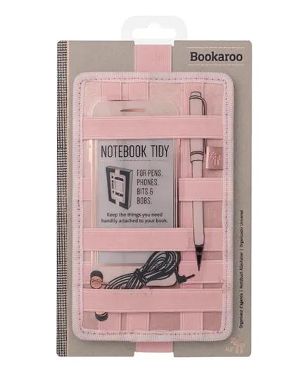 IF Bookaroo Note Book Tidy - Rose Gold