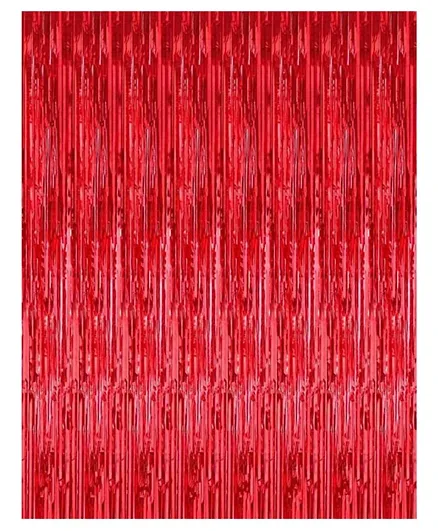ستارة من قصائص الورق اللامع بلون أحمر من هايلاند - عبوة من 1 قطعة.