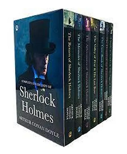 مجموعة كتب شرلوك هولمز الكاملة: 7 كتب - إنجليزي