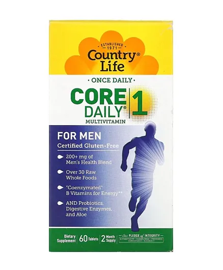 Country Life Core Daily 1 for Men - 60 Tablets