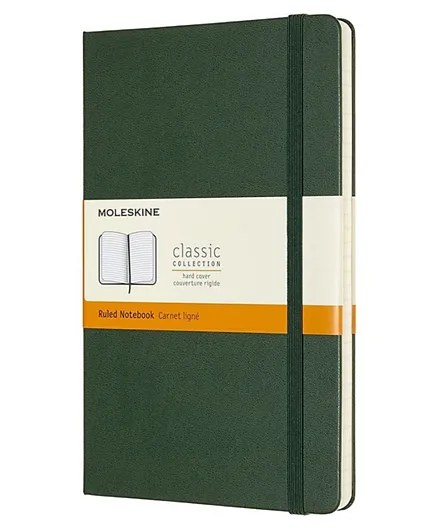 MOLESKINE Classic Ruled Paper Notebook - Myrtle Green