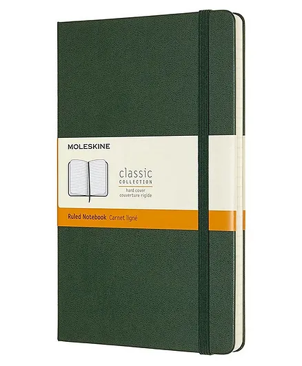 MOLESKINE Classic Ruled Paper Notebook - Myrtle Green