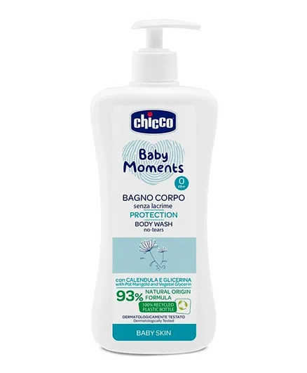 Chicco Baby Moments Body Wash No Tears Protection - 500mL