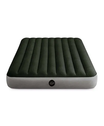 Intex Queen Dura Beam Standard Prestige Air Mattress - Black