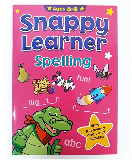 Alligator Books Snappy Learner  Spelling Paperback - English