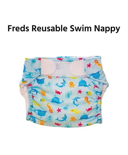 Freds Swim Academy Nappy - Blue