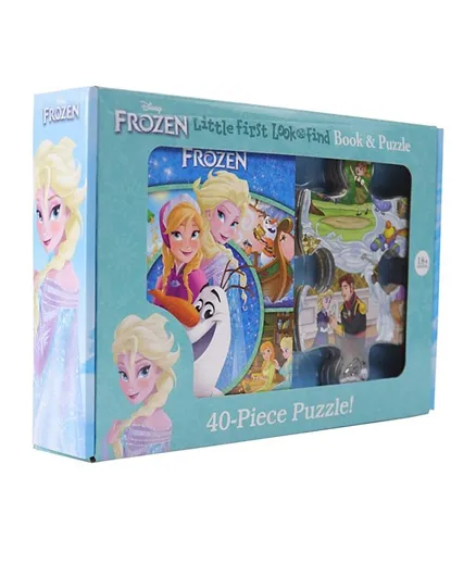 LFLF N Shape Puzzle Disney Frozen Box Set Hard Bound - 16 Pages