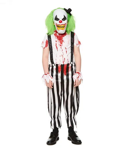 Mad Costumes Evil Clown Halloween Costume - Multicolor