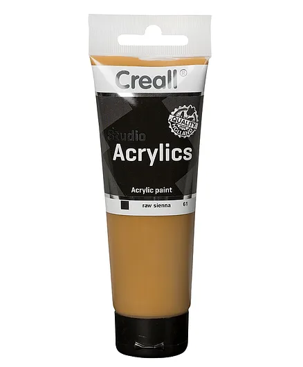 Creall Acrylic Paint Studio Tube Raw Sienna - 120 ml