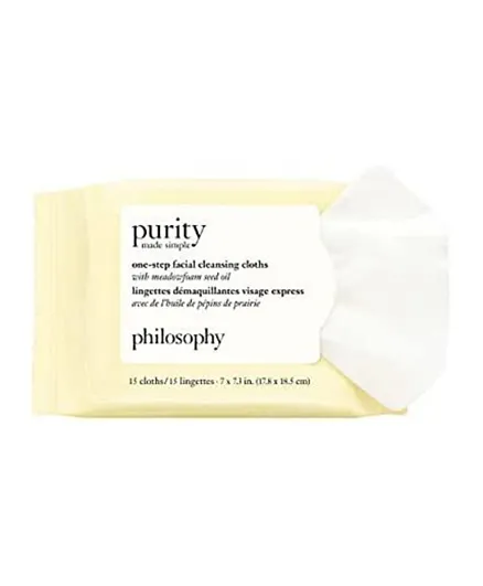 Philosophy Purity Made Simple One-step Facial Cleansing - 15 Cloths