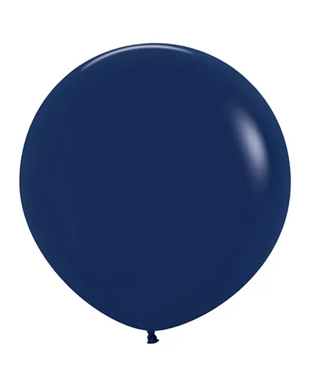بالونات لاتكس دائرية من سيمبرتكس باللون الأزرق البحري - 3 قطع