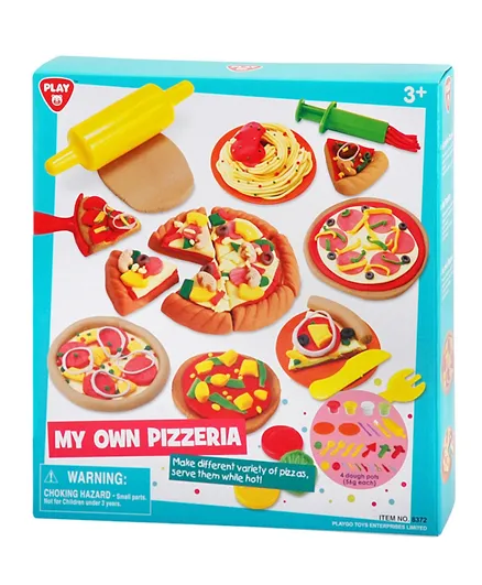 Playgo Plastic My Own Pizzeria Set - 29 Pieces