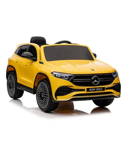 Lovely Baby Mercedes Benz EQA SUV Ride-On - Yellow