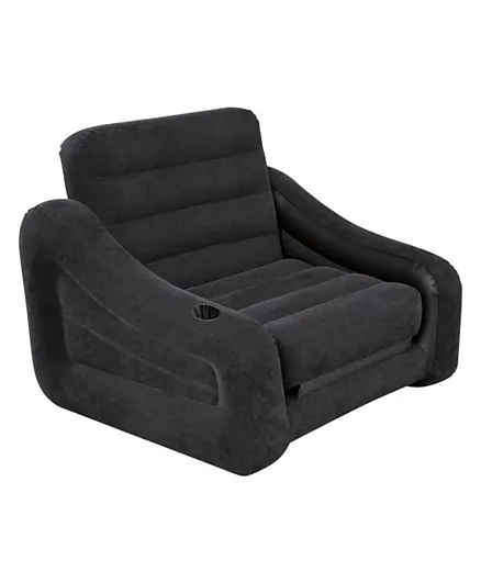 كرسي قابل للنفخ من إنتكس - لون أسود