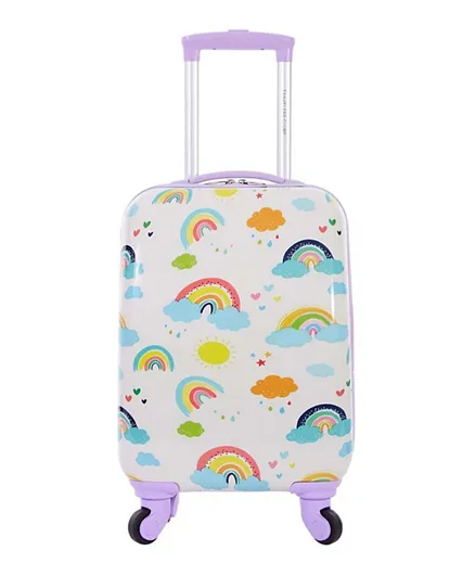 Travelers Club Kids Luggage Set with 360° 4-Wheel Spinner System - 5 Pieces