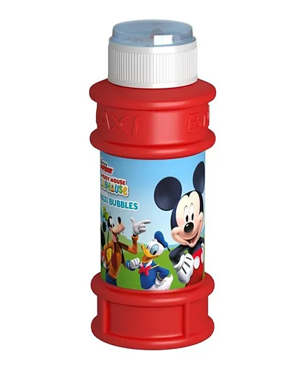 Mickey Mouse Tin Contains Fluid to Form Soap MAXI Bubbles - 175mL