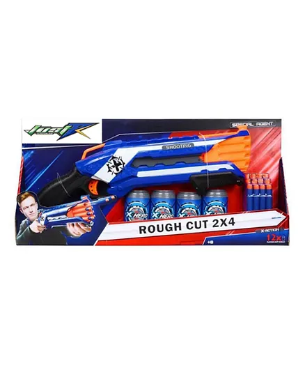 JustDK Rough Cut 2x4 Soft Bullet Gun