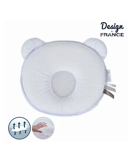 Candide Air With P'tit Panda Baby Pillow - White